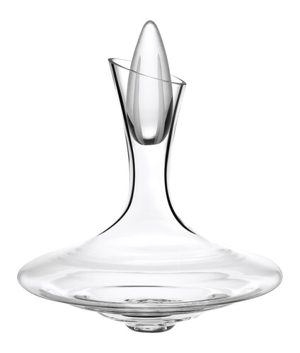 Set carafe & aérateur Variation 75 cl Peugeot en verre soufflé bouche pour vins